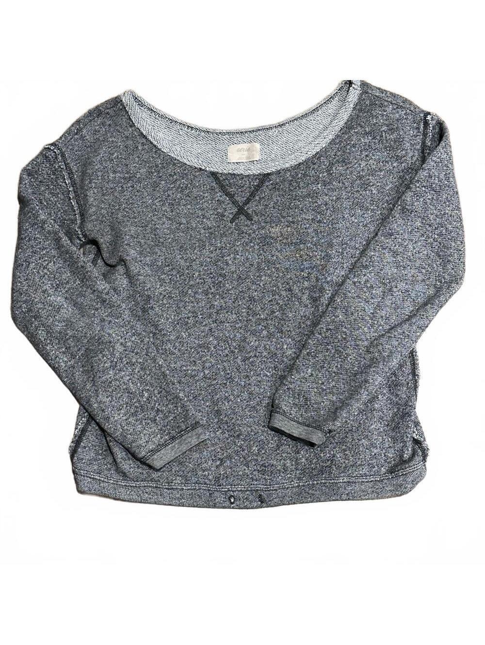 Aerie Gray Crew Neck Sweater